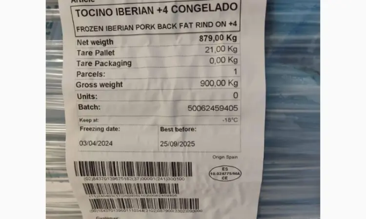 Продам свиное сало Иберика из Испании от поставщика от 20 тонн. Сало в Украине - фото № 13