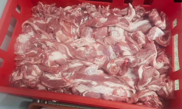 Тримминг свинины охолодженный 80/20 - фото № 1