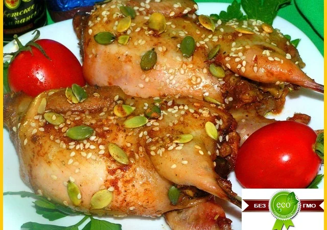 Мясо маринованных перепелов - фото № 4