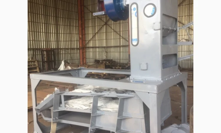 Оборудование в маслоцех. Сепаратор для очистки семян подсолнечника - фото № 1