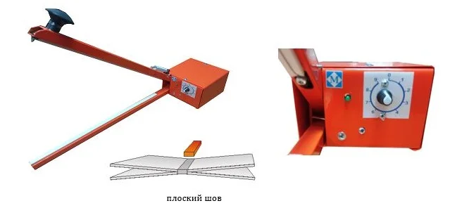 Настільний зварювач плівки, пакетів плоским швом, шириною 3 мм - фото № 1