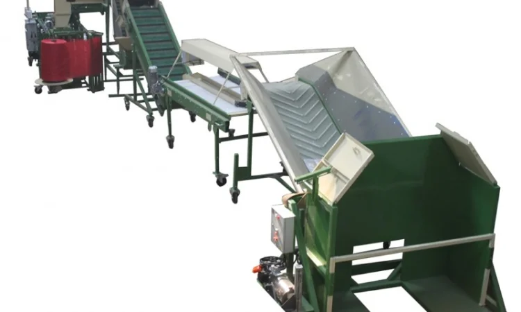 Линия сортировки, фасовки, упаковки картофеля, овощей, моркови, лука, свеклы, фруктов - фото № 1