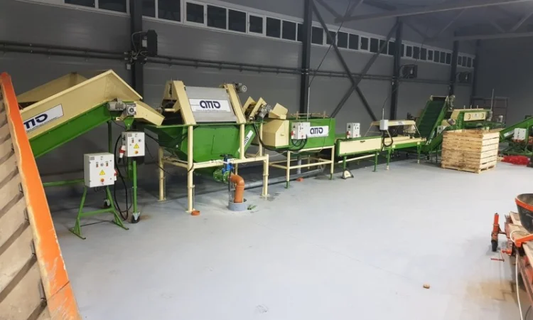 Линия сортировки, фасовки, упаковки картофеля, овощей, моркови, лука, свеклы, фруктов - фото № 12