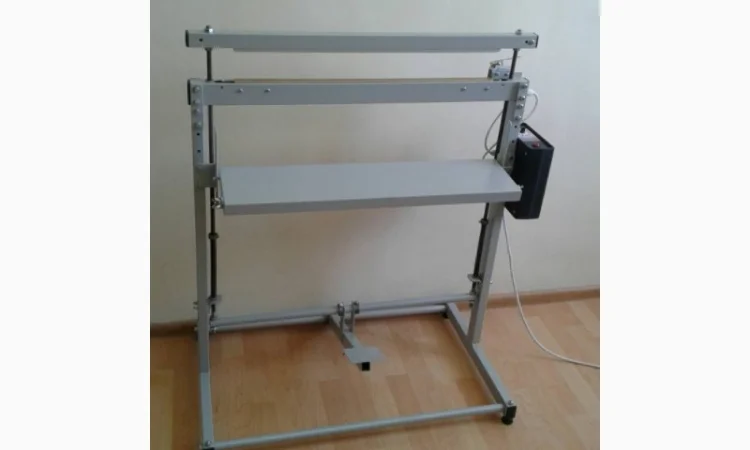 Запайщик пакетов импульсного нагрева 600мм. Напольный запайщик пакетов - фото № 1