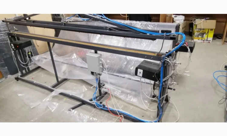 Запайщик пленки с длинной шва 1300, 1500, 1700, 2000, 2200, 2500 мм механический и пневмат - фото № 4