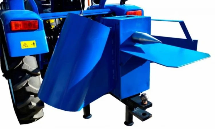 Дровокол - Измельчитель веток с приводом от минитрактора - фото № 3