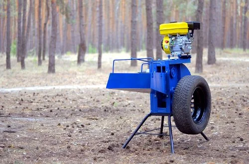 Дровокол Измельчитель веток. Привод от бенз. двигателя - фото № 3