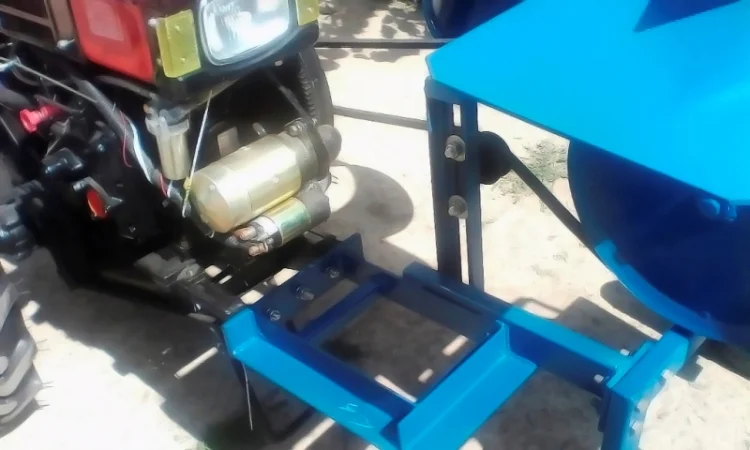 Дровокол - измельчитель веток с приводом от мотоблока - фото № 4