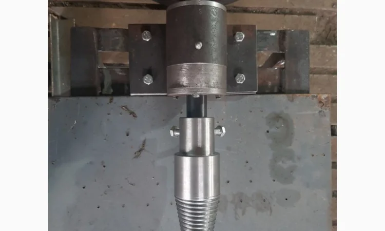 Конус морковка колун насадка винт дровокола - фото № 2