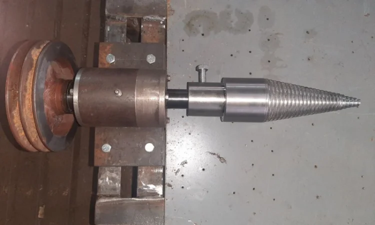 Конус морковка колун насадка винт дровокола - фото № 4