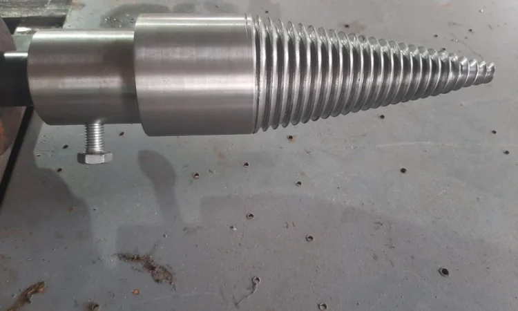 Конус морковка колун насадка винт дровокола - фото № 6