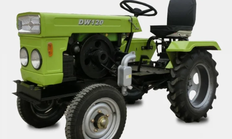 Трактор DW 120 (ДВ 120). 12 л.с. Дизель. Электростартер. Водяное охлаждение - фото № 3