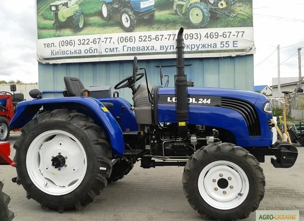 Мини-трактор Foton/Lovol TE-244 (Фотон ТЕ-244) с реверсом и широкой резиной купить - фото № 4