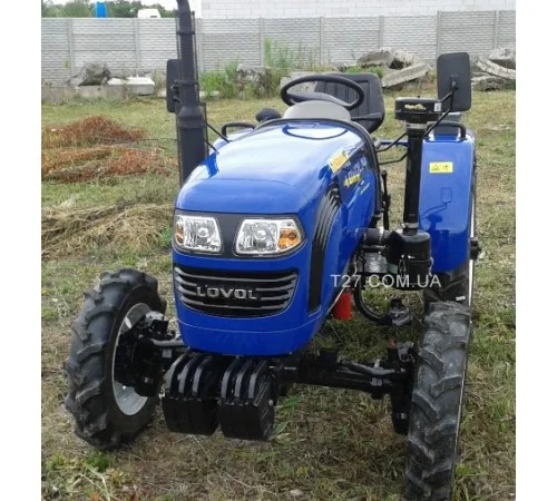 Мини-трактор LOVOL TE-244 (Фотон ТЕ-244) с реверсом и широкими шинами - фото № 6
