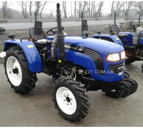 Мини-трактор Foton Lovol TE-244 (Фотон ТЕ-244) с широкими шинами - фото № 2