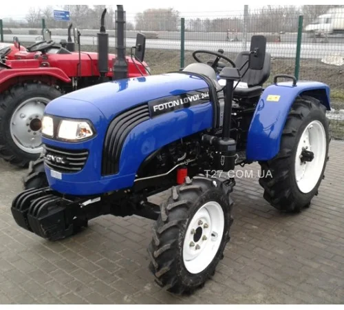 Мини-трактор Foton Lovol TE-244 (Фотон ТЕ-244) с широкими шинами - фото № 3