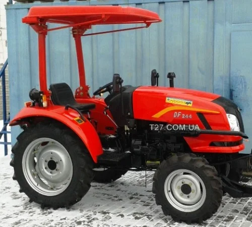 Мини-трактор Dongfeng-244 (Донгфенг-244) с козырьком - фото № 1