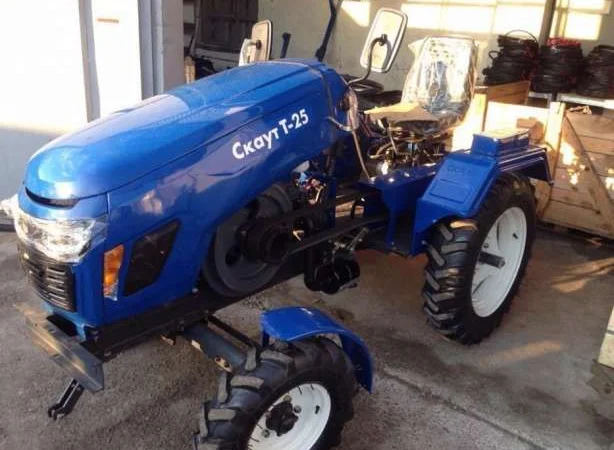 Трактор Скаут Т25.Мінітрактор, мототрактор, минитрактор Garden Scout T25 - фото № 1