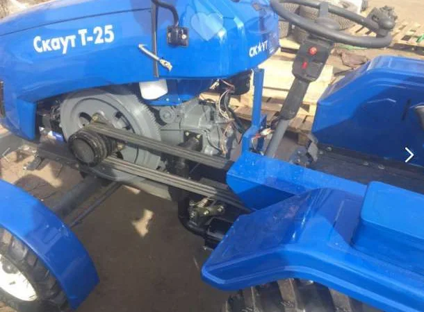Трактор Скаут Т25.Мінітрактор, мототрактор, минитрактор Garden Scout T25 - фото № 5