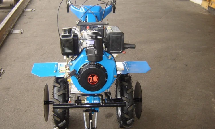 Мотоблок дизельный ДТЗ 576Д (3 вперед 1-назад) 7, 6 л.с. Бесплатная Доставка - фото № 2