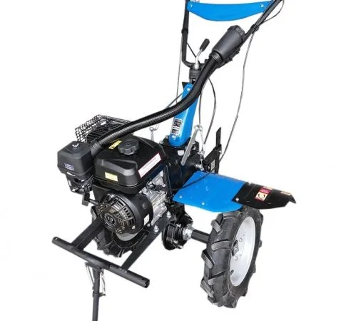 Мотоблок ДТЗ 570БН бензин, 7 л.с., передачи 3/1, колеса 4, 00-10. Разблокираторы колес - фото № 2