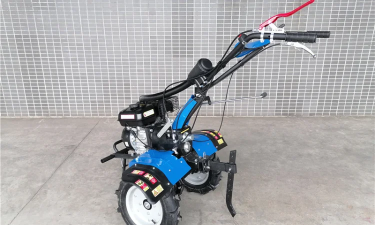 Мотоблок ДТЗ 570БН бензин, 7 л.с., передачи 3/1, колеса 4, 00-10. Разблокираторы колес - фото № 6