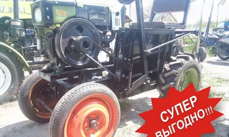 Переробка мотоблока в мототрактор - фото № 1