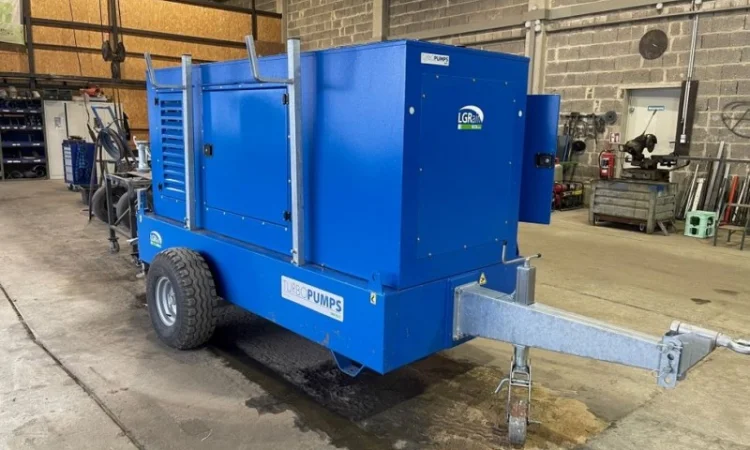 Дизельна насосна станція мотопомпа з звукопоглинаючим кожухом Idrofoglia - фото № 2