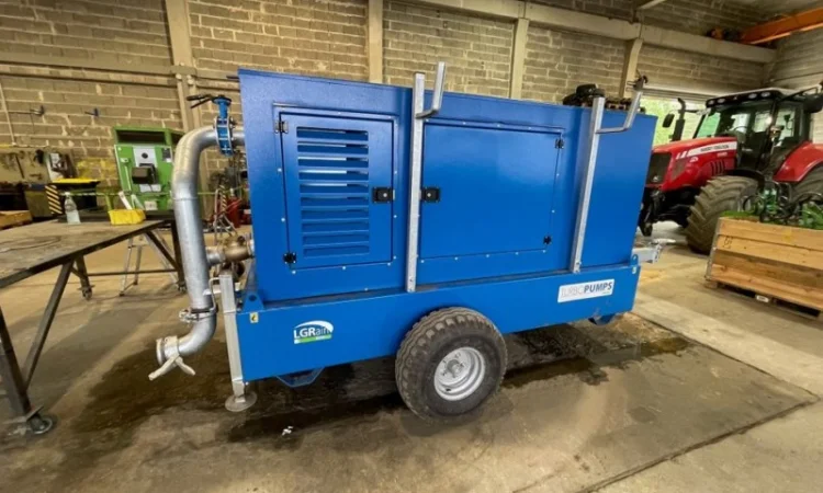 Дизельна насосна станція мотопомпа з звукопоглинаючим кожухом Idrofoglia - фото № 4