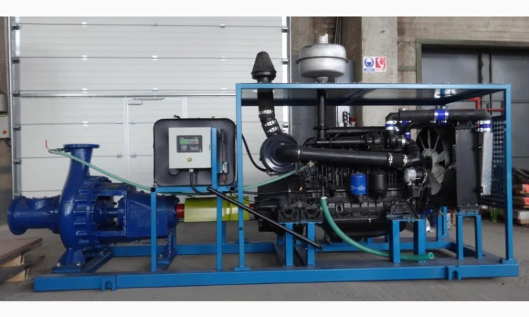 Дизельна насосна станція (мотопомпа) 255 кВт до 1300 м3/год - фото № 2