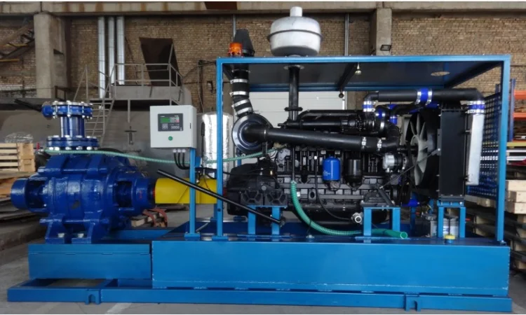 Дизельна насосна станція (мотопомпа) 255 кВт до 1300 м3/год - фото № 3