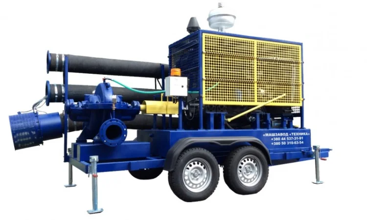 Дизельна насосна станція (мотопомпа) 255 кВт до 1300 м3/год - фото № 7