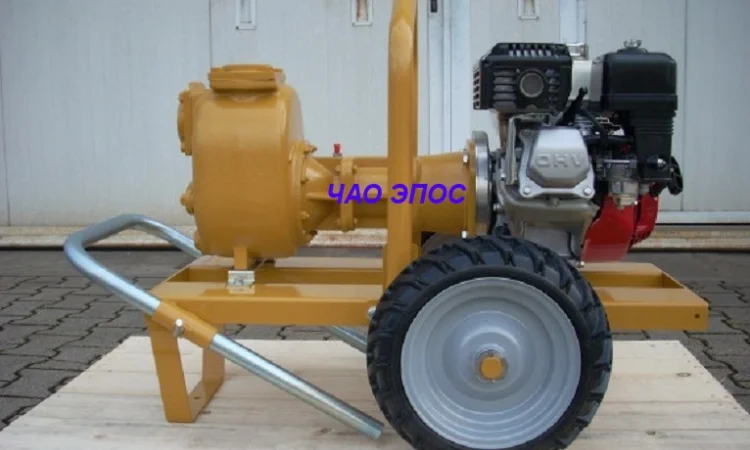 Мотопомпа Victor Pumps S 50 для откачки загрязнений - фото № 1