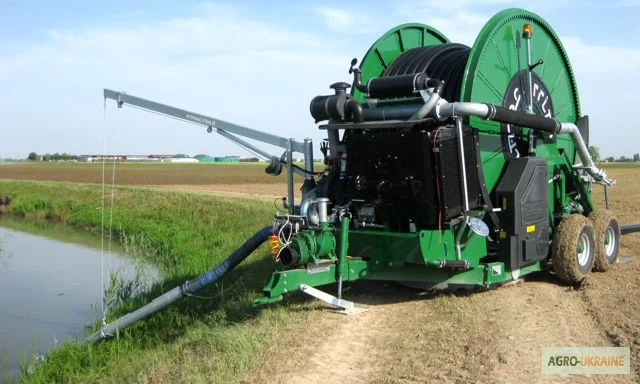 Мотопомпа с барабаном Irrimec Master MM2-MP для орошения - фото № 2