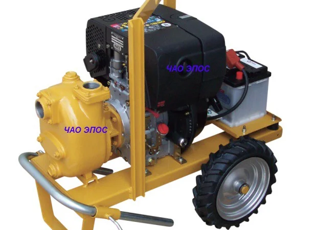 Мотопомпа Victor Pumps S 80 для откачки загрязнений - фото № 1