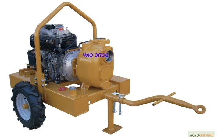 Дизельная насосная станция Victor Pumps S 105 для откачки загрязнений - фото № 1