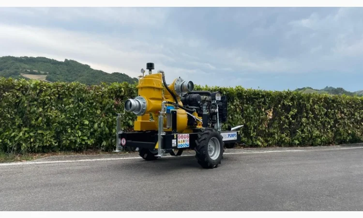 Мотопомпа дизельная насосная станция для грязной воды - фото № 2