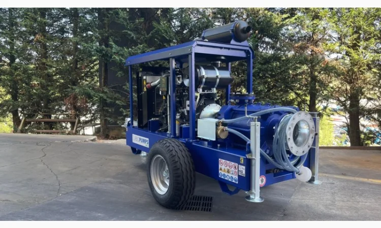 Дизельна насосна станція мотопомпа високого тиску Idrofoglia - фото № 3