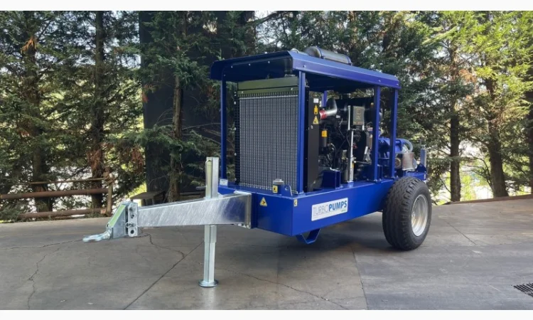 Дизельна насосна станція мотопомпа високого тиску Idrofoglia - фото № 4