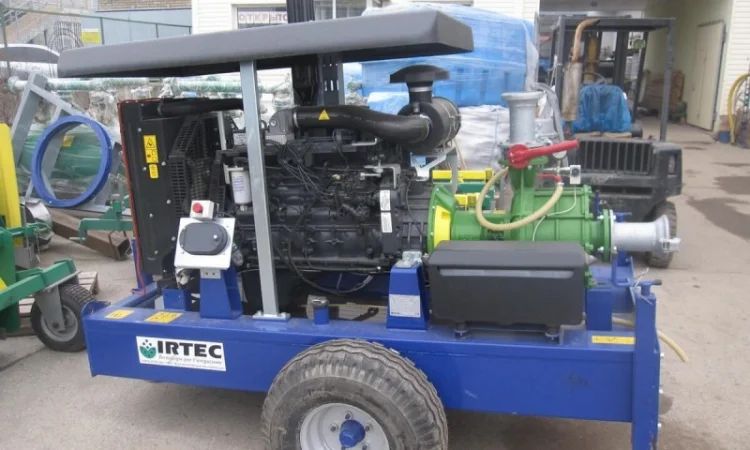 Насос Rovatti FK для дизельних мотопомп з фланцем SAE - фото № 3