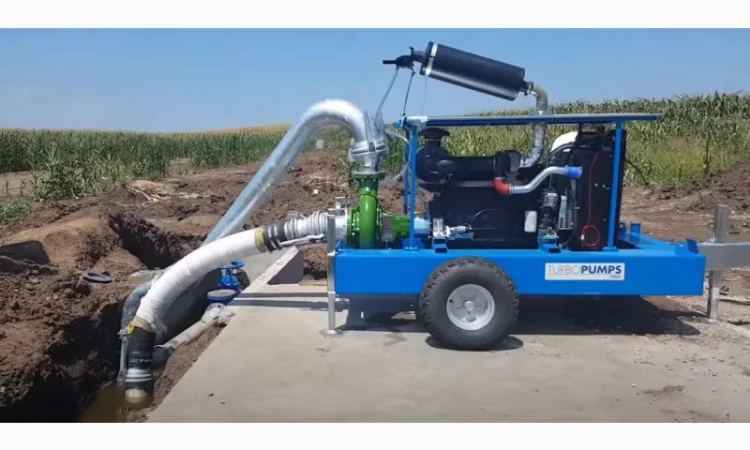 Мотопомпа дизельная насосная станция TurboPumps для зрошення - фото № 7