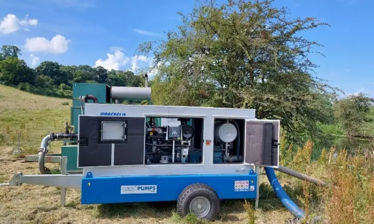 Мотопомпа дизельна насосна TurboPumps в кожухе - фото № 1