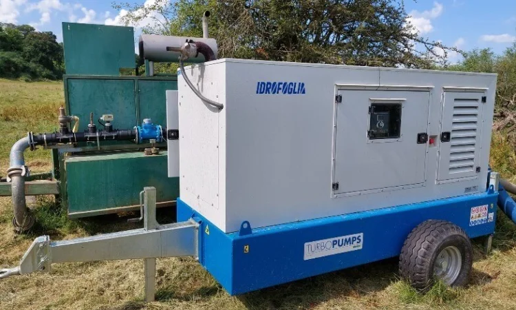 Мотопомпа дизельна насосна TurboPumps в кожухе - фото № 2