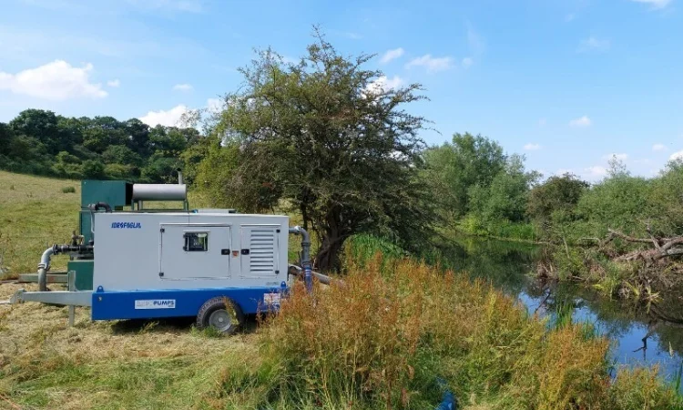 Мотопомпа дизельна насосна TurboPumps в кожухе - фото № 4