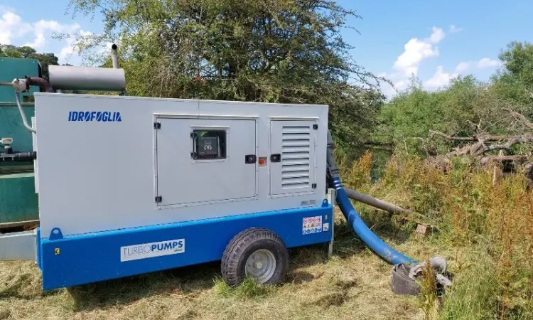 Мотопомпа дизельна насосна TurboPumps в кожухе - фото № 5