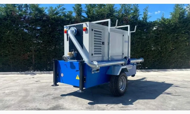 Дизельная насосная станция Idrofoglia в кожухе 100м3_750м3 - фото № 3