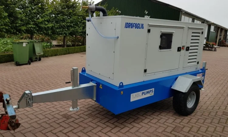 Дизельная насосная станция Idrofoglia (TurboPumps) для полива - фото № 2