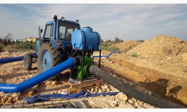 Насос до 1000м3/год ВОМ з приводом від трактора Rovatti S - фото № 3