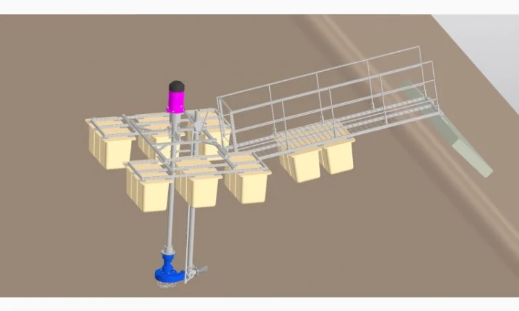 Насосна станція для навозних лагун, насос плаває, перемішує стоки, завантажує бочки МЖТ - фото № 2