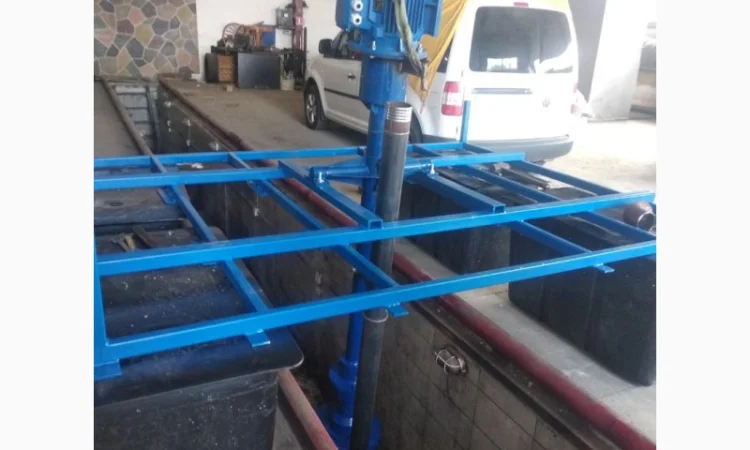 Насосна станція для навозних лагун, насос плаває, перемішує стоки, завантажує бочки МЖТ - фото № 6